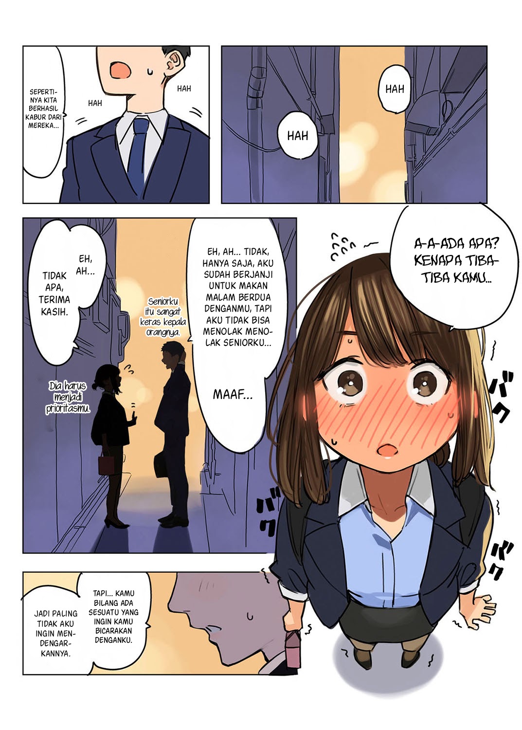 Senpai Is Mine Chapter 16 Gambar 1